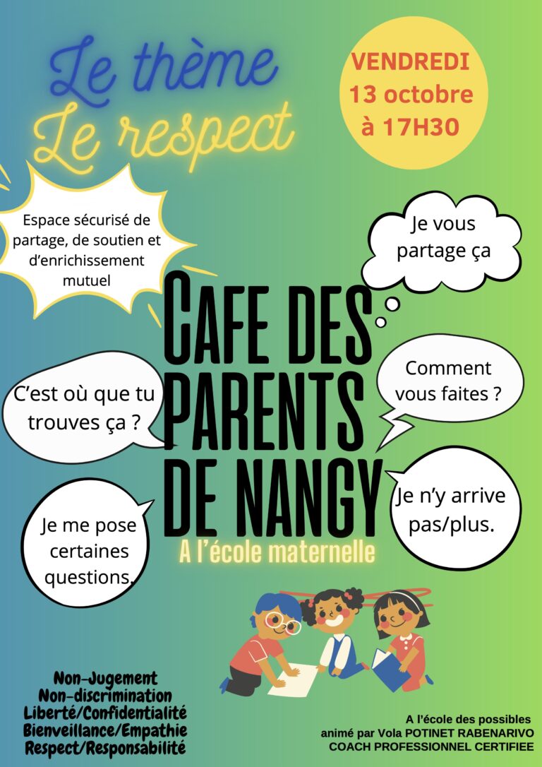 Cafe des parents_octobre 2023
